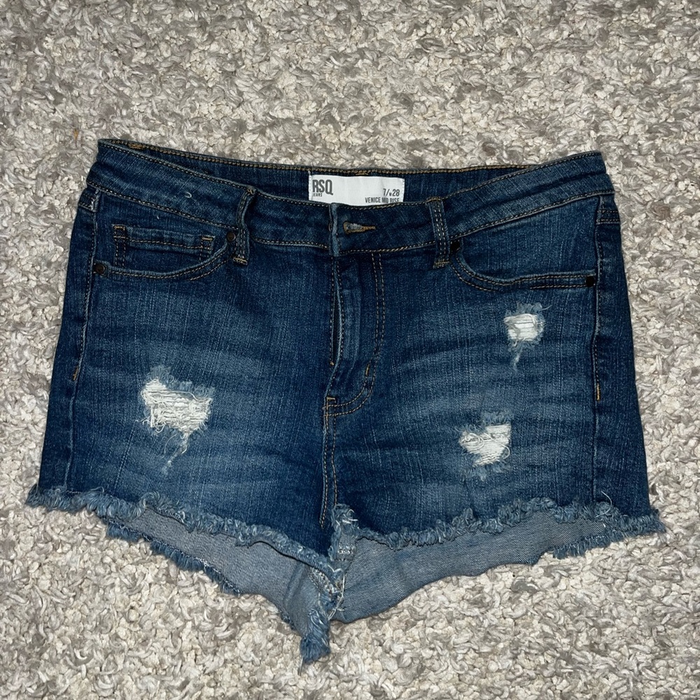 jean shorts